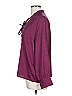 Ecru Burgundy Long Sleeve Blouse Size L - photo 5
