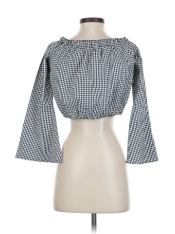 Timing 3/4 Sleeve Blouse (view 2)