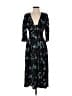 MARCHESA notte 100% Polyester Black Casual Dress Size 0 - photo 1
