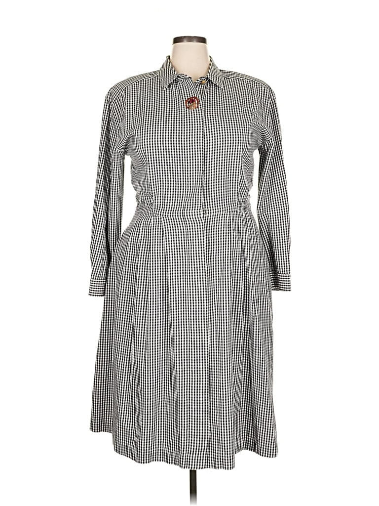 Pre-owned Talbots Casual Dress In Black