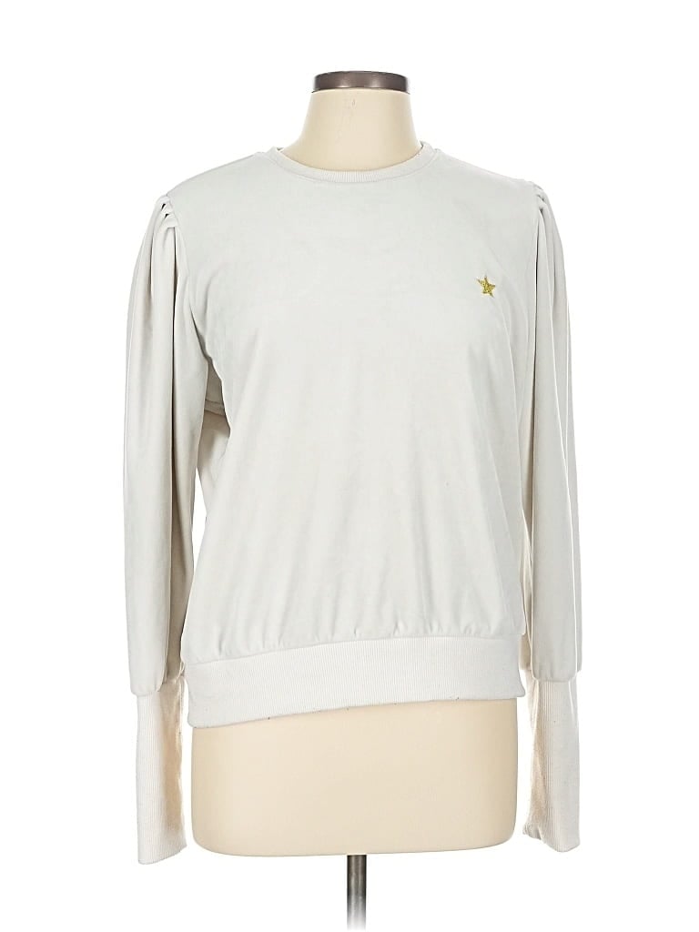 Pre-owned Pj Salvage Sweatshirt In Silver