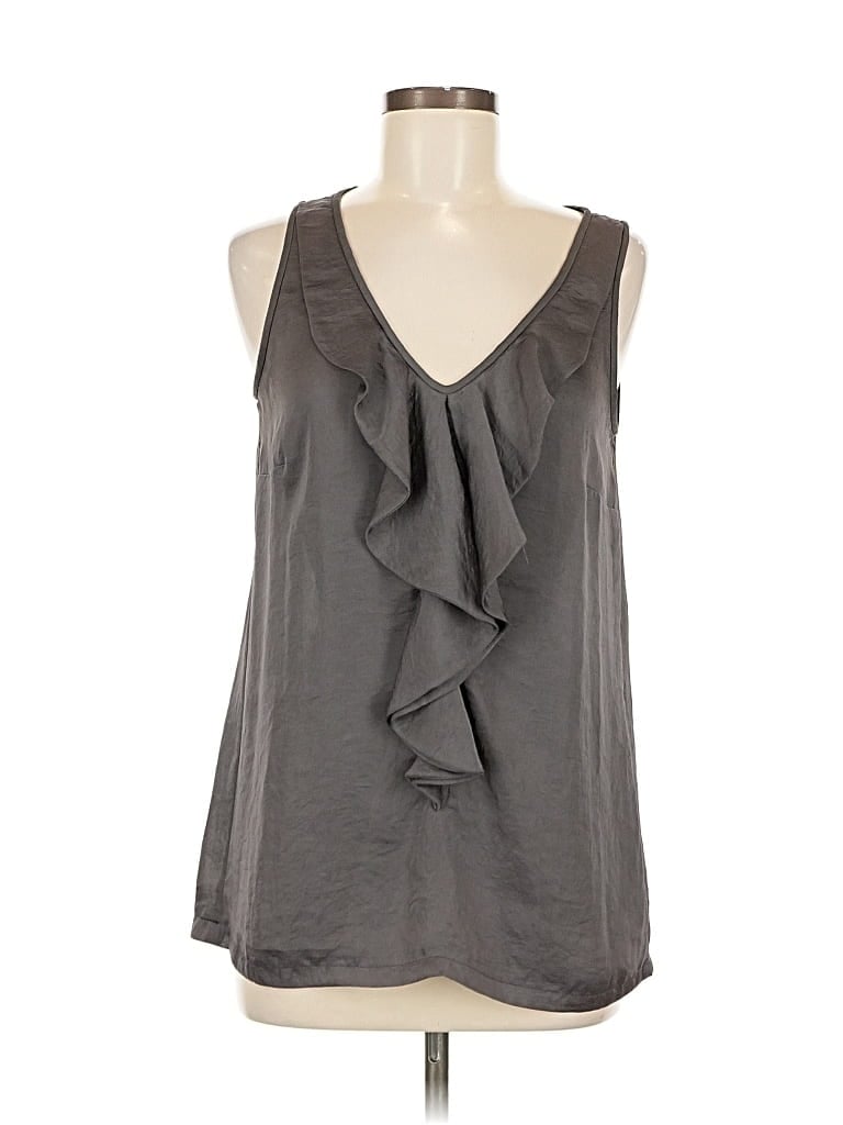 Pre-owned Michael Michael Kors Sleeveless Blouse In Gray
