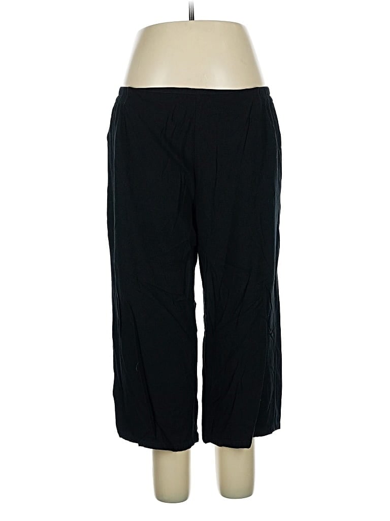 Pre-owned Jjill Casual Pants In Black