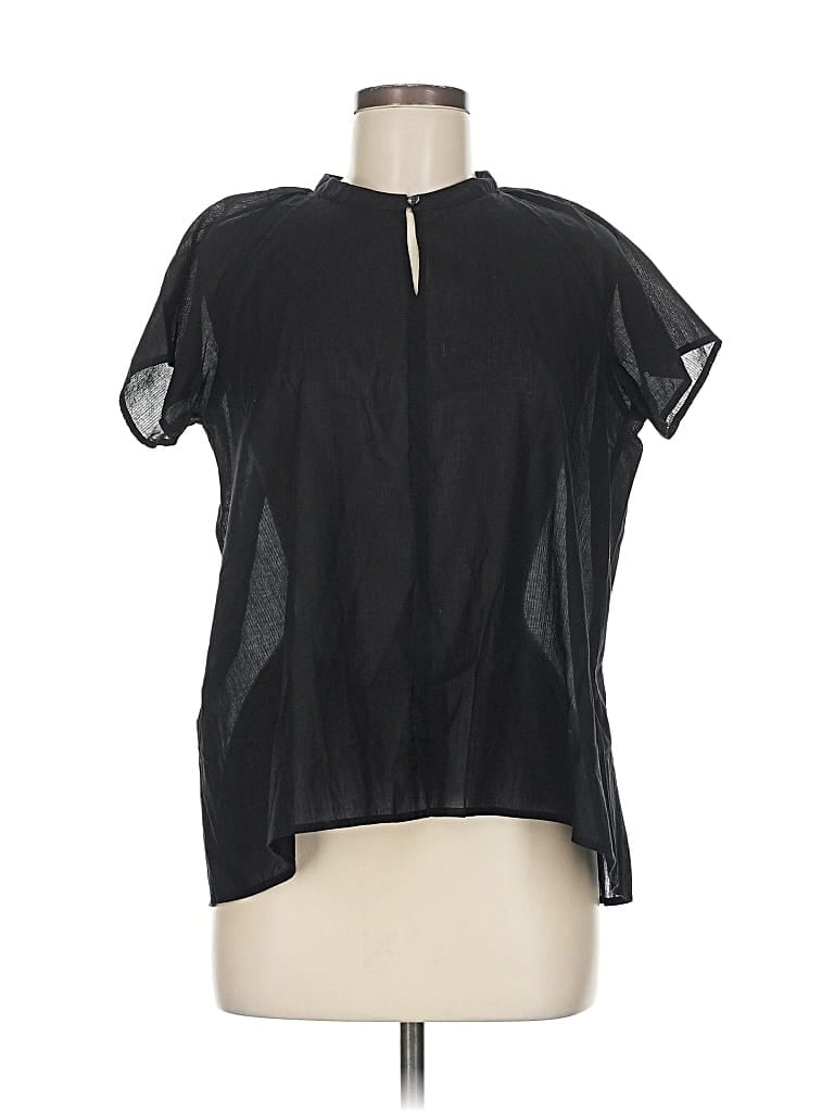 Pre-owned Unbranded Short Sleeve T-shirt In Black