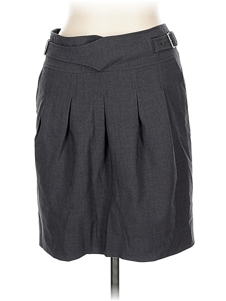 Pre-owned Bcbgmaxazria Formal Skirt In Gray