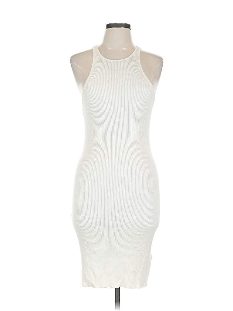 Pre-owned Abercrombie & Fitch Cocktail Dress In White