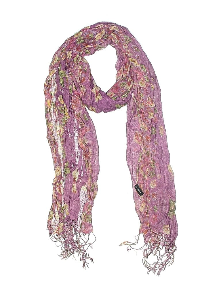 Pre-owned Unbranded Scarf In Purple