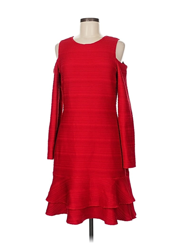 Pre-owned Shoshanna Cocktail Dress In Red