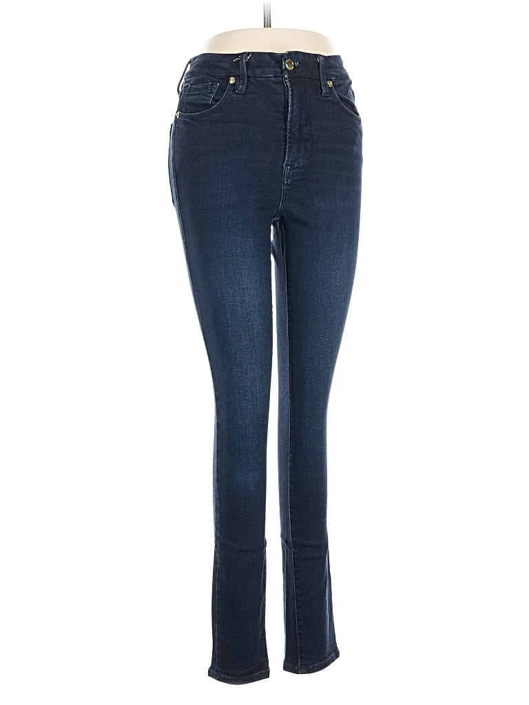 Pre-owned Good American Jeans In Blue