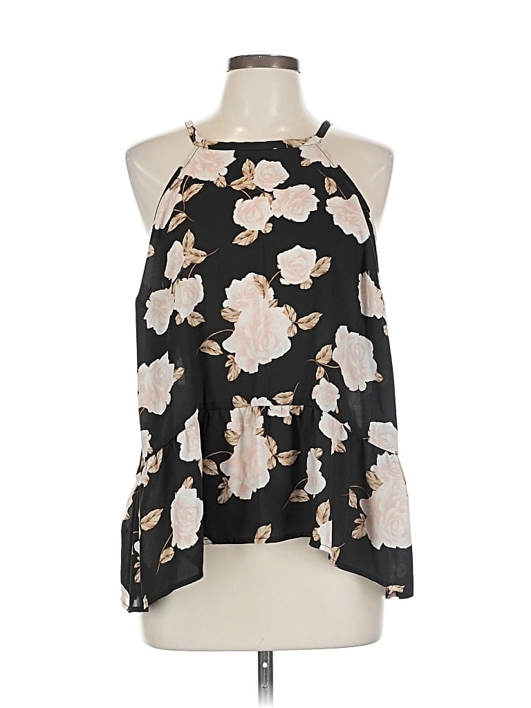 Pre-owned Torrid Sleeveless Blouse In Black