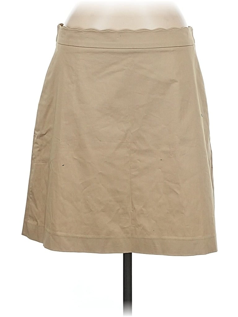 Pre-owned Brooks Brothers 346 Casual Skirt In Brown