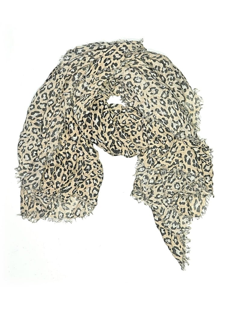 Pre-owned Unbranded Scarf In Brown