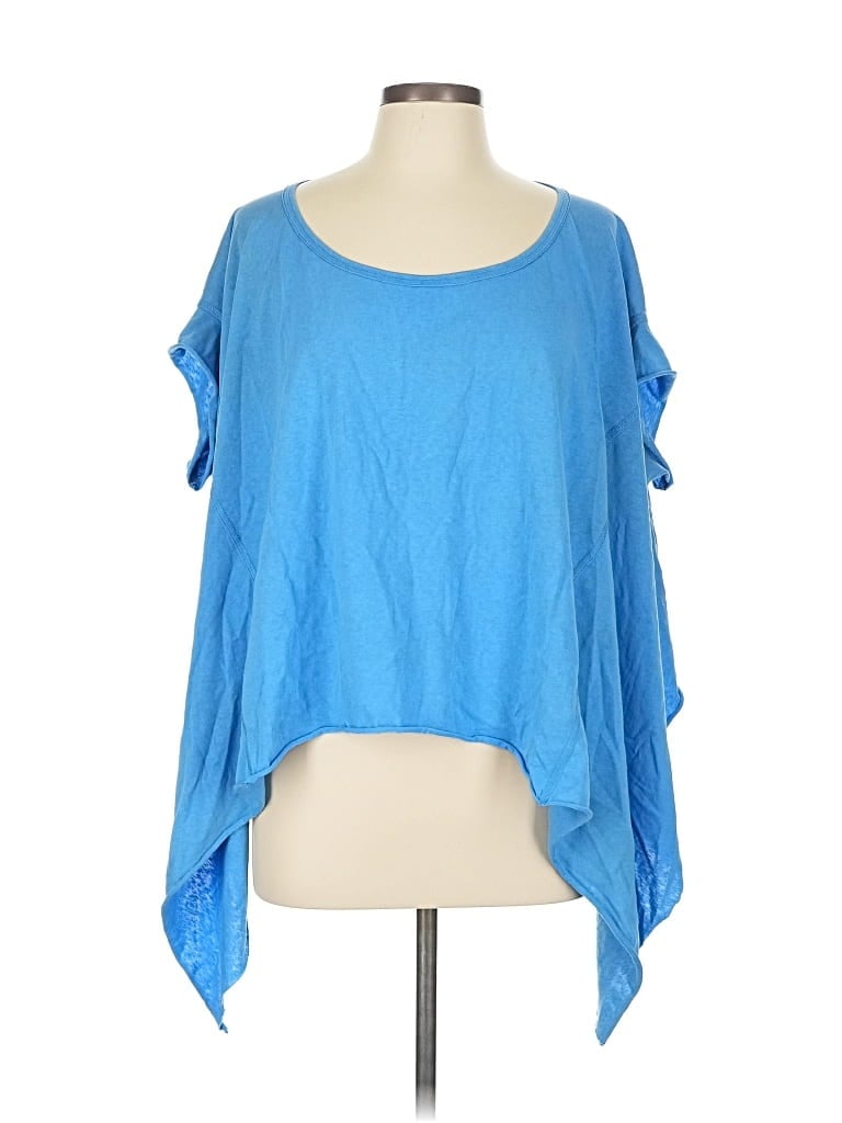 Pre-owned Davi & Dani Short Sleeve T-shirt In Blue