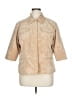 Chico's Tan 3/4 Sleeve Button-Down Shirt Size XL (3) - photo 1