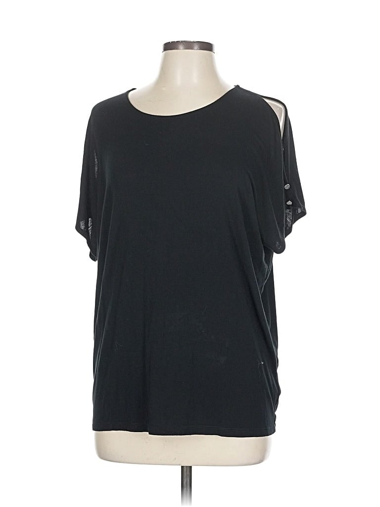 Pre-owned Polo Ralph Lauren Short Sleeve T-shirt In Black