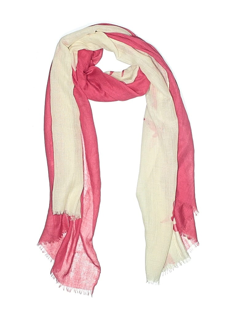 Pre-owned Assorted Brands Scarf In Pink
