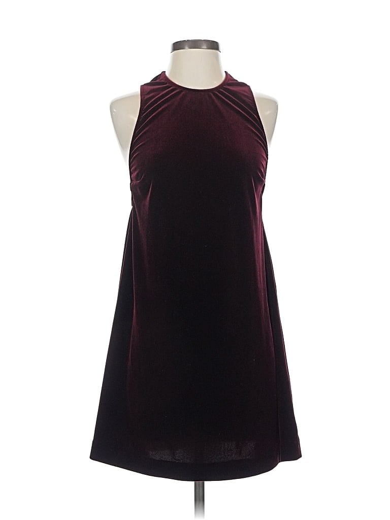 Pre-owned American Apparel Cocktail Dress In Burgundy