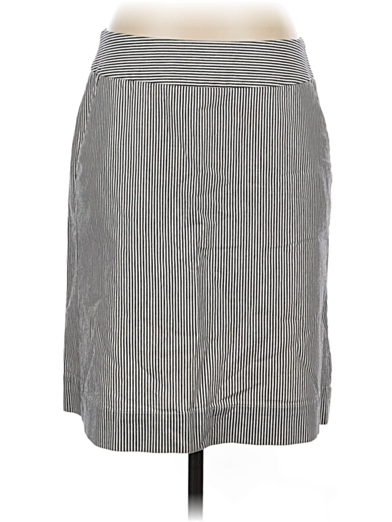Pre-owned Talbots Casual Skirt In Gray