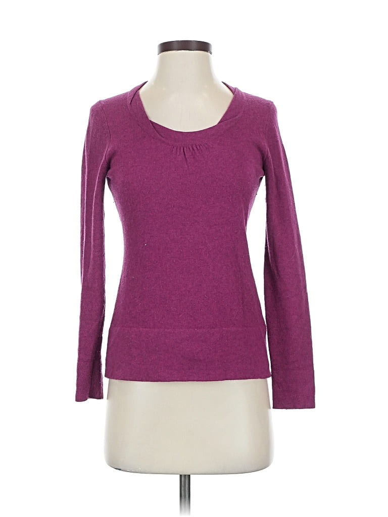 Pre-owned Banana Republic Pullover Sweater In Purple