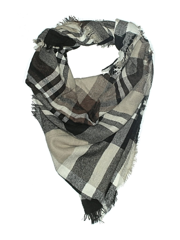 Pre-owned Unbranded Scarf In Brown