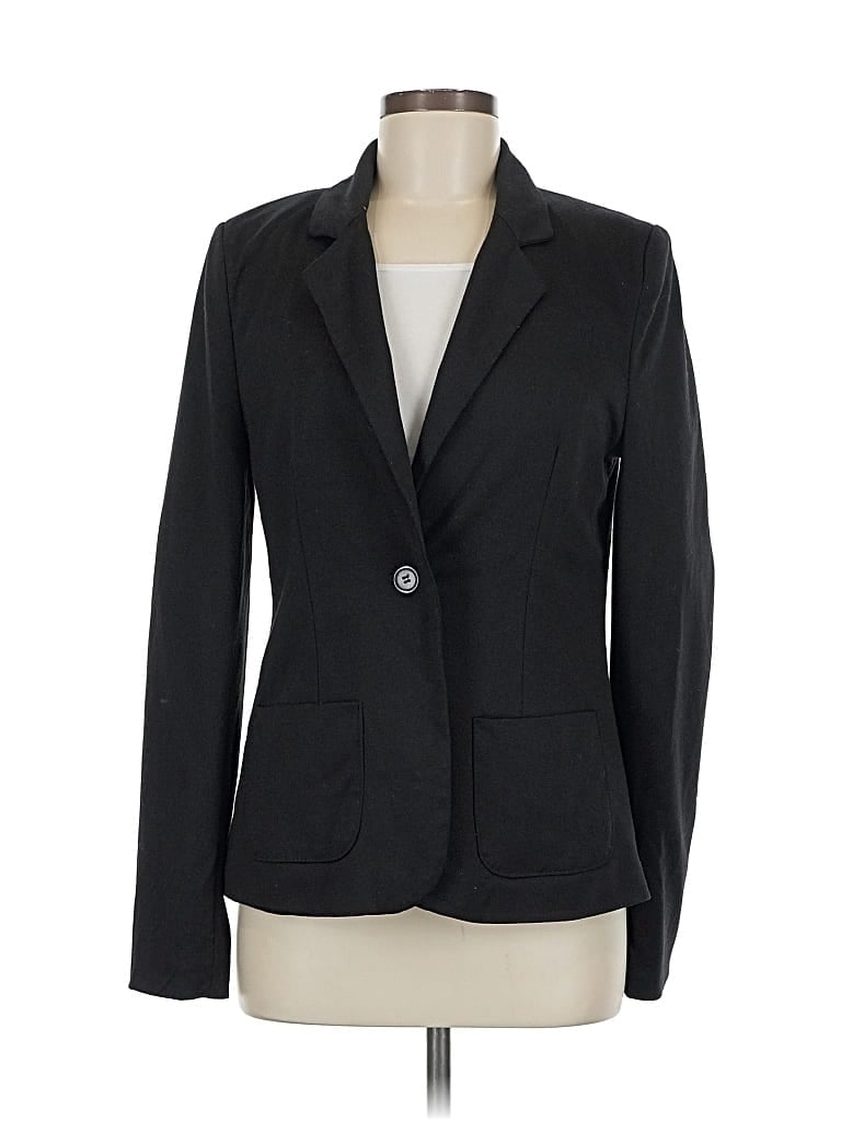 Pre-owned Cotton On Blazer Jacket In Black