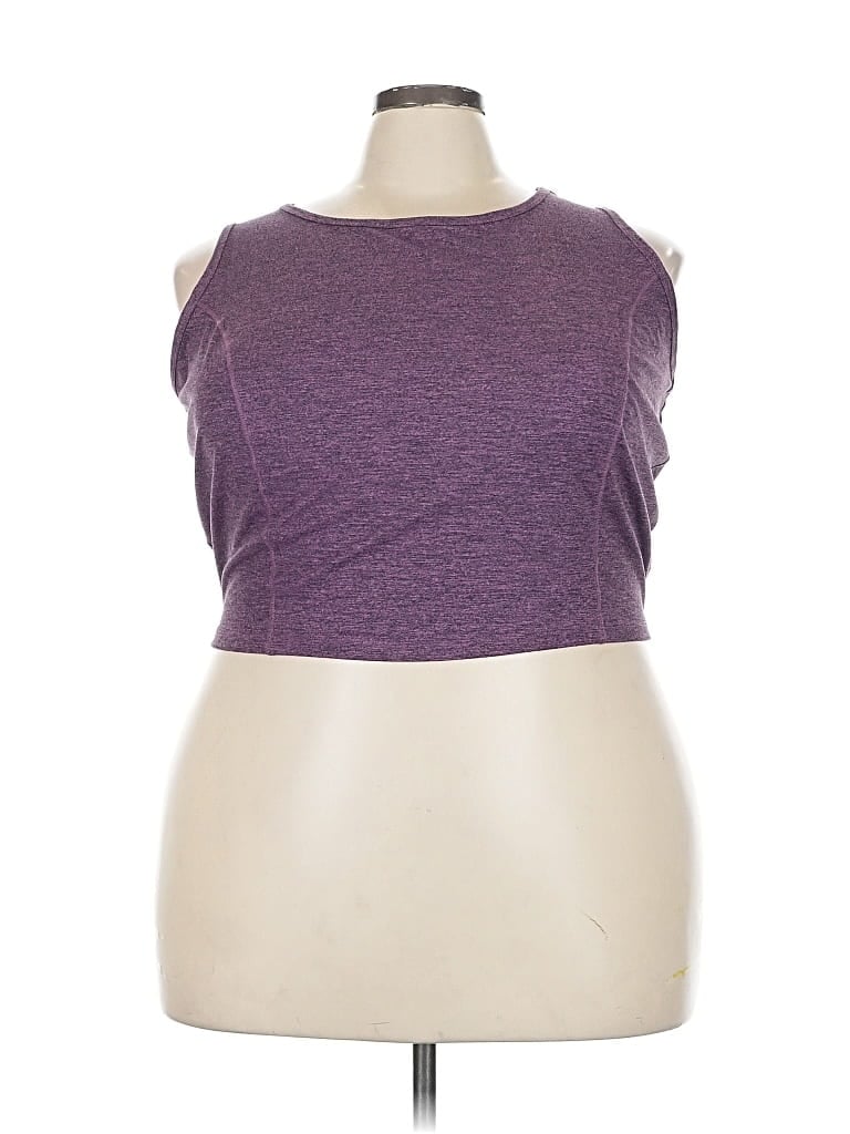 Pre-owned Livi Sleeveless T-shirt In Purple