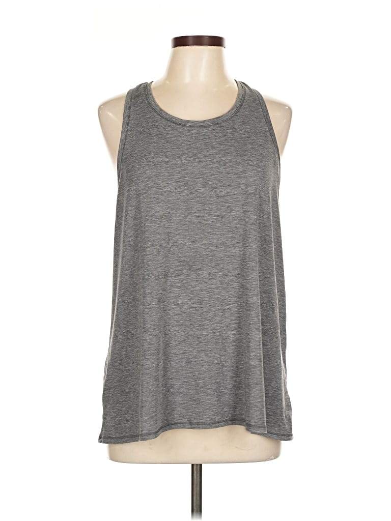 Pre-owned Gap Fit Sleeveless T-shirt In Gray