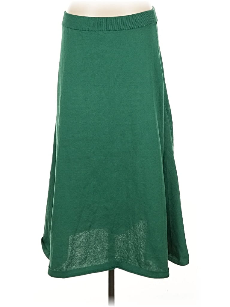 Pre-owned Mng Casual Skirt In Green