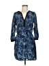 Parker 100% Polyester Blue Casual Dress Size M - photo 1