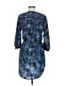 Parker 100% Polyester Blue Casual Dress Size M - photo 2