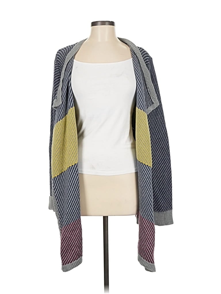 Pre-owned Cabi Cardigan Sweater In Gray