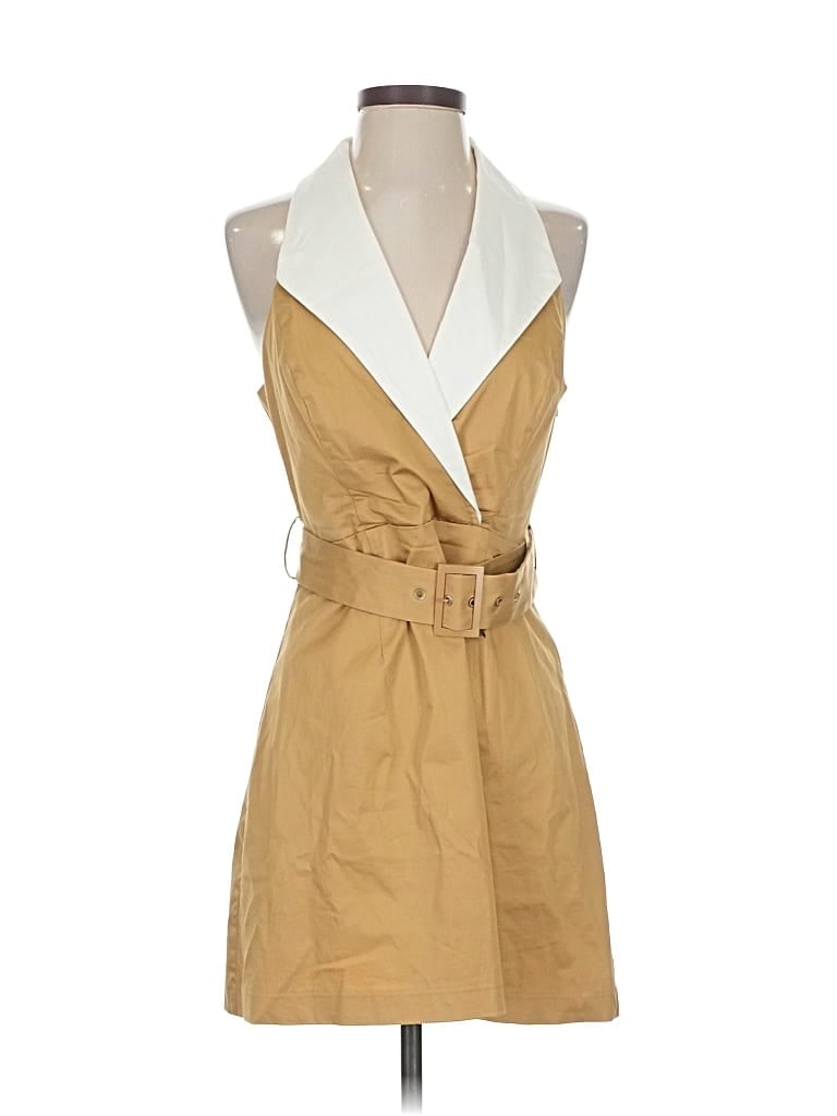 Pre-owned Hutch Casual Dress In Brown
