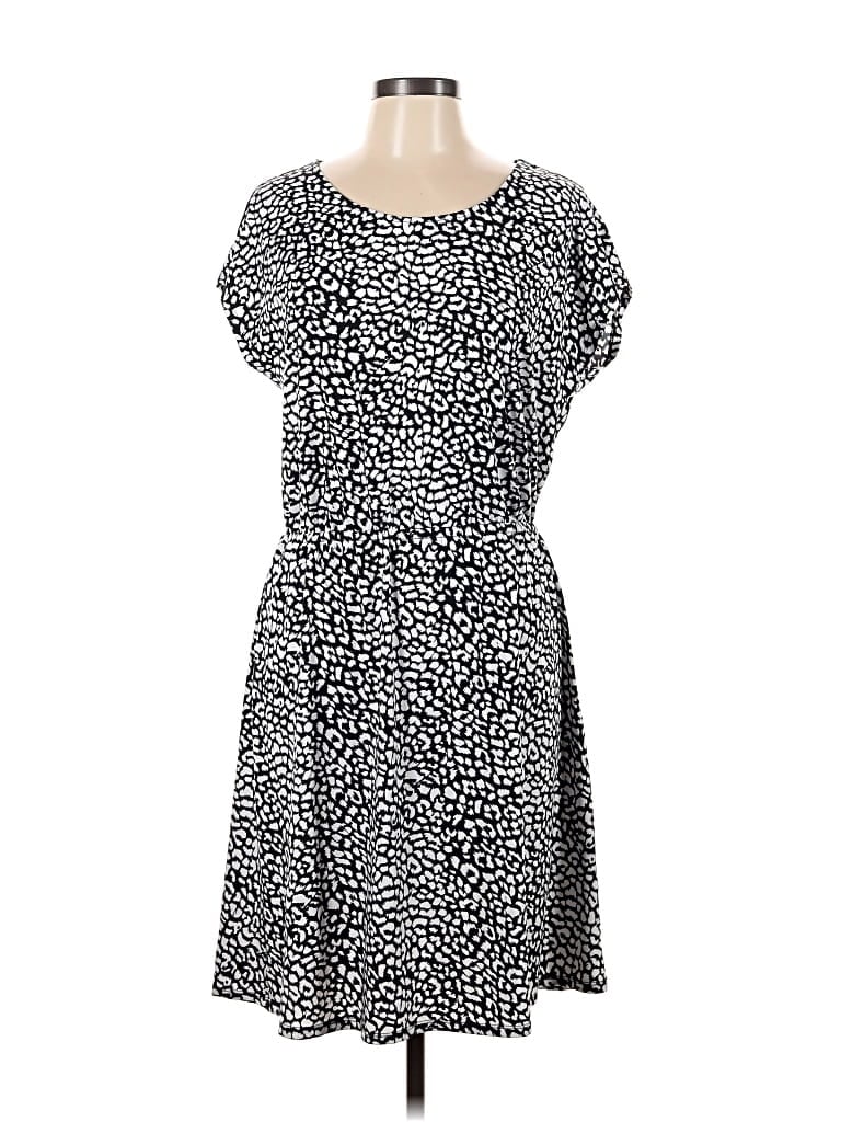 Pre-owned Company Ellen Tracy Casual Dress In Gray