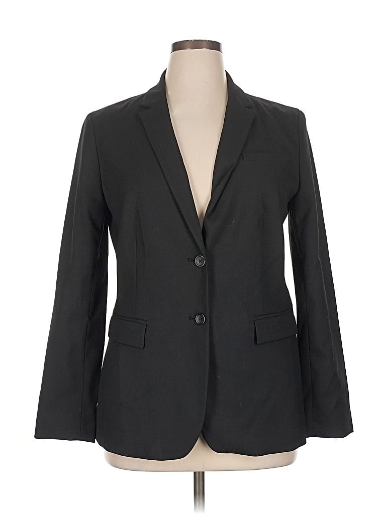Pre-owned Banana Republic Factory Store Blazer Jacket In Black