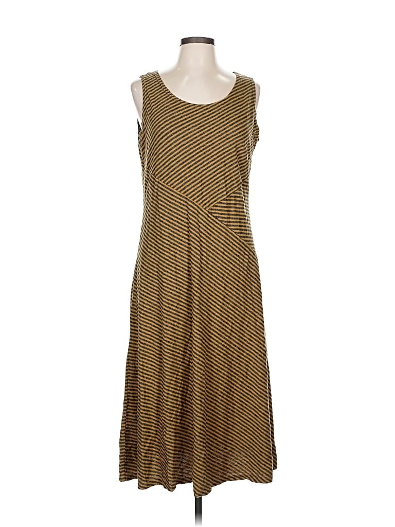 Pre-owned Cut.loose Casual Dress In Brown