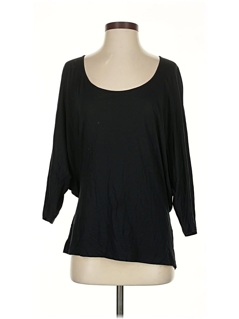 Pre-owned Theory 3/4 Sleeve T-shirt In Black