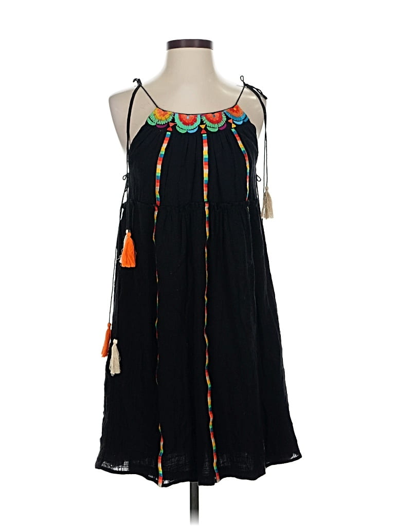 Pre-owned Thml Casual Dress In Black