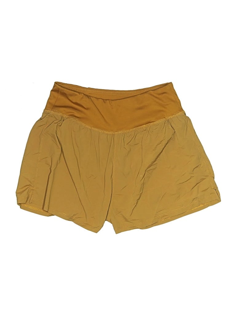 Pre-owned Mwl By Madewell Athletic Shorts In Gold