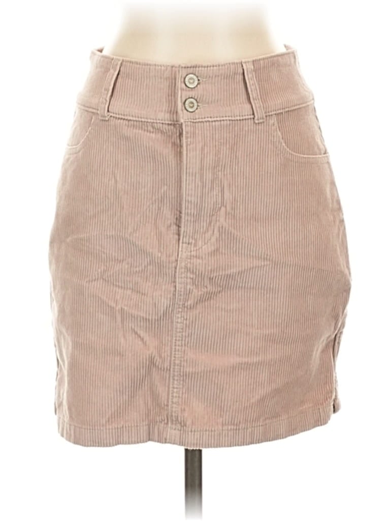 Pre-owned Hollister Casual Skirt In Brown