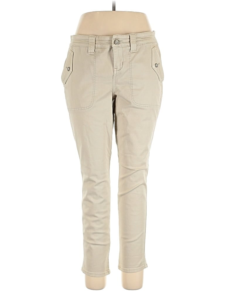 Pre-owned Torrid Khaki Pant In Brown