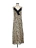Lala Berlin Animal Print Tan Gold Casual Dress Size XS - photo 1
