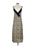 Lala Berlin Animal Print Tan Gold Casual Dress Size XS - photo 2