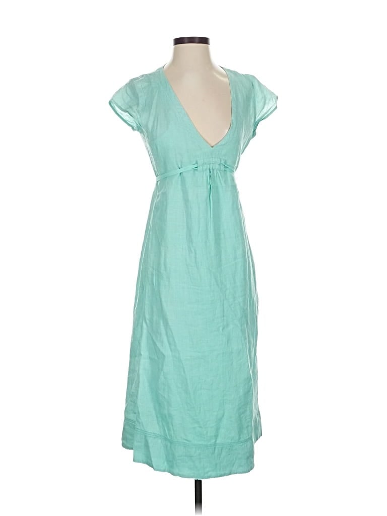Pre-owned Eileen Fisher Casual Dress In Blue