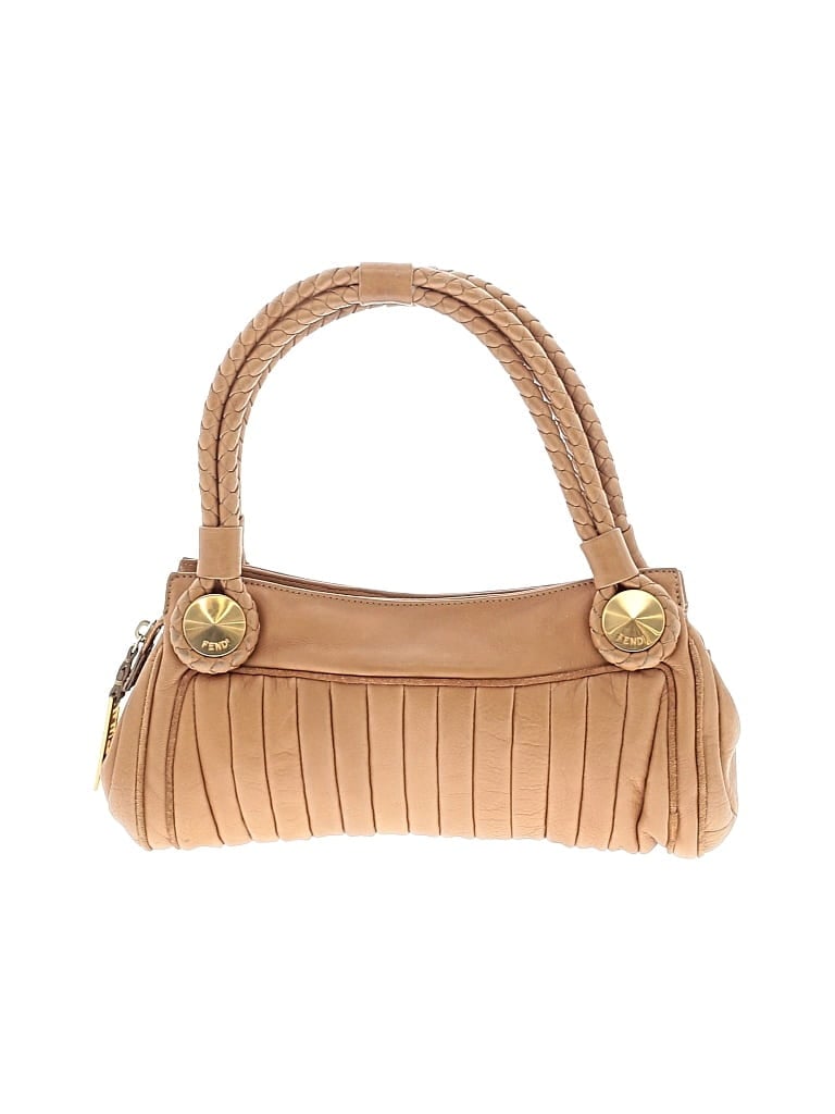 Click to view more detailed imagery on our partner's website Pre-owned Fendi Leather Shoulder Bag In Brown