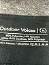 Outdoor Voices Color Block Black Active Pants Size M - photo 7