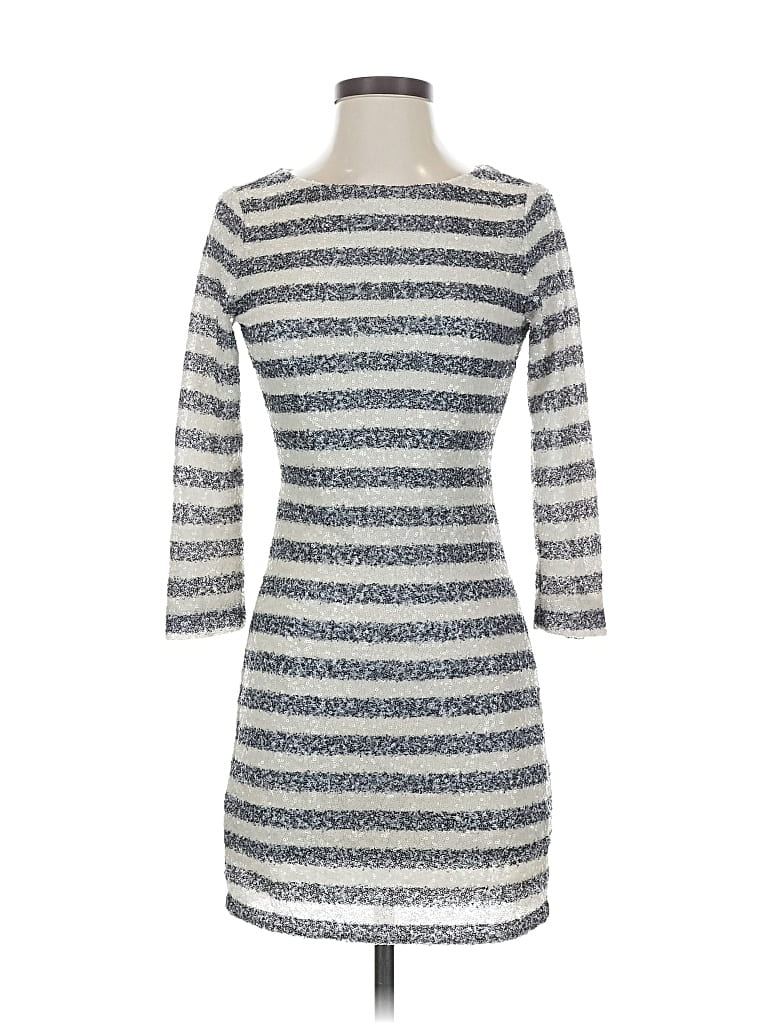 Pre-owned Alice And Olivia Alice + Olivia Casual Dress In Silver