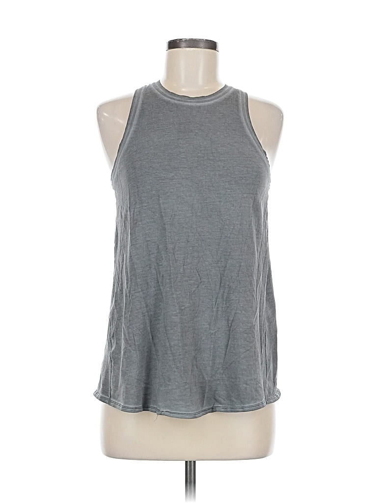 Pre-owned Lululemon Athletica Active Tank Top In Gray