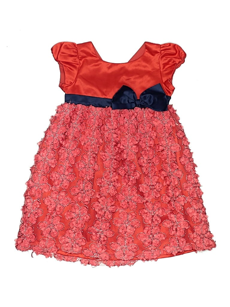 Pre-owned Assorted Brands Kids' Special Occasion Dress In Red