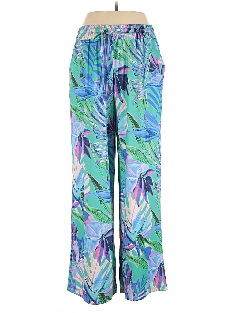 Pre-owned One World Casual Pants In Blue