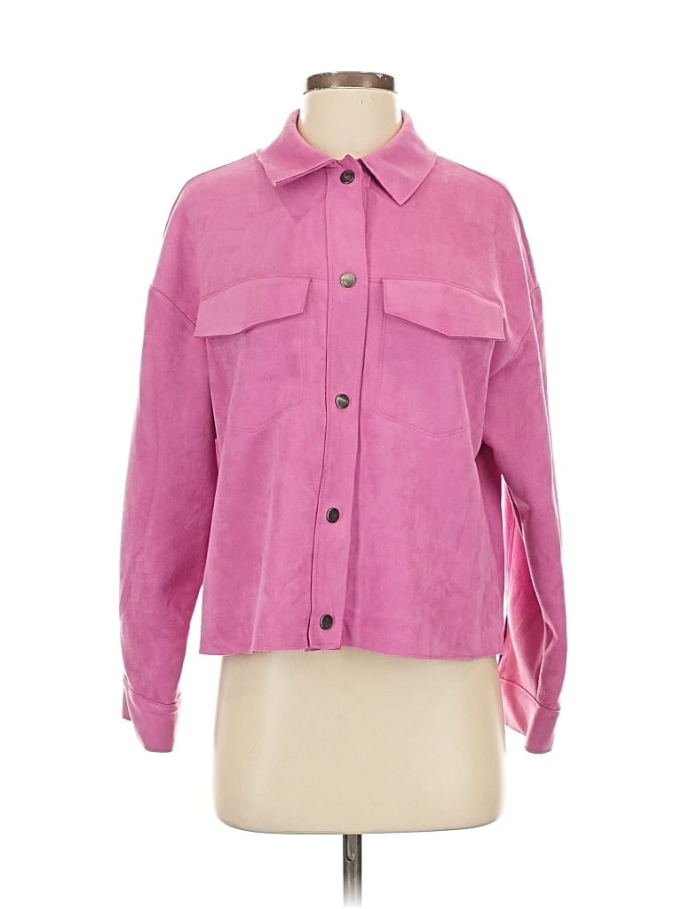 Pre-owned Zara Jacket In Pink